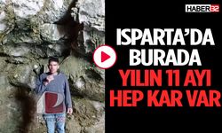 Isparta’da Burada Yılın 11 Ayı Hep Kar Var