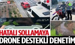 Dereboğazı Yolunda Drone Destekli Denetim