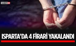 Isparta’da Aranan 4 Şahıs Yakalandı