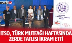 ITSO, Türk Mutfağı Haftasında Zerde Tatlısı İkram Etti