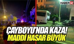 ÇAYBOYU'NDA KAZA MEYDANA GELDİ