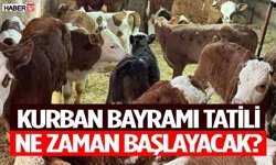 2025 Kurban Bayramı Tatili Netleşti