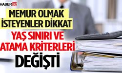 Memur alımında yeni dönem: Değişiklikler yapıldı