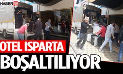 Otel Isparta Binası Boşaltılıyor