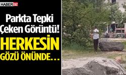 Çocukların Oynadığı Yerde Uygunsuz Hareket!