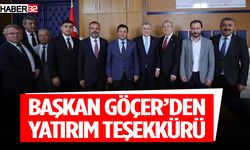Başkan Göçer’den yatırım teşekkürü