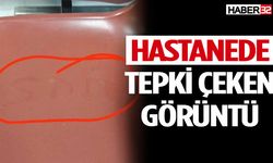 SDÜ Hastanesi’nde tepki çeken görüntü