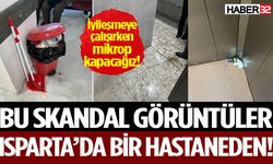 Isparta SDÜ Hastanesinde Hijyen Skandalı