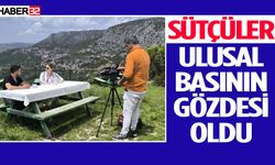 Show TV Ekibi Sütçüler Doğa Tesislerinde Çekim Yaptı