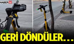 Isparta’ya Elektrikli Scooterlar Geri Döndü