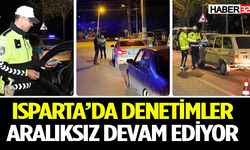 Isparta’da Trafik ve Asayiş Uygulaması: 21 Araca Ceza