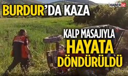 Traktör Kazası Burdur’da Can Yaktı