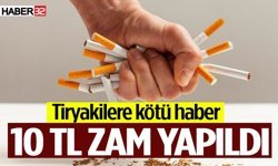 Bir sigara grubundaki tütüne zam!