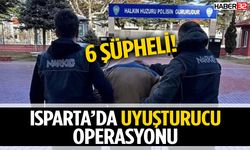 Isparta’da Zehir Tacirlerine Operasyon