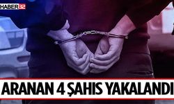 Isparta'da aranan 4 şahıs yakalandı