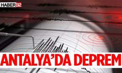 Antalya Depremle Tekrar Sarsıldı!