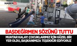 Başdeğirmen sözünü tuttu
