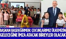 Başkan Başdeğirmen Naşide Halil Gelendost İlkokulu’nu ziyaret etti