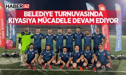 Belediye turnuvasında kıyasıya mücadele