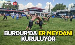Burdur’da er meydanı kuruluyor