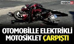 Isparta'da Kaza: Elektrikli Motosiklet Sürücüsü Yaralandı