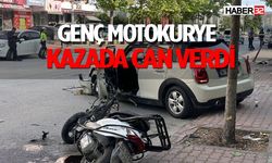 Genç Motokurye Kazada Can Verdi