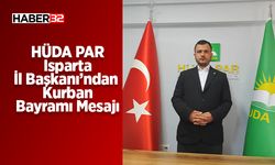 HÜDA PAR Isparta İl Başkanı’ndan  Kurban Bayramı Mesajı