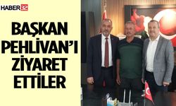 Başkan Pehlivan’I Ziyaret Ettiler