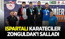 Ispartalı Karateciler Zonguldak’ı Salladı!