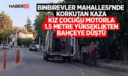 Binbirevler Mahallesi’nde Korkutan Kaza