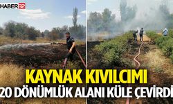 Kaynak Kıvılcımı Yangın Çıkardı