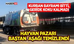 Hayvan Pazarı Baştan Aşağı Temizlendi
