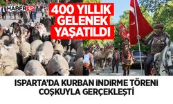 Isparta’da Kurban İndirme Töreni Coşkuyla Gerçekleşti