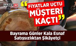 Bayrama Günler Kala Esnaf Satışsızlıktan Şikâyetçi