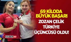 69 Kiloda Büyük Başarı: Zozan Çelik Türkiye Üçüncüsü Oldu!