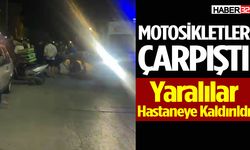 Isparta’da Motosikletler Çarpıştı