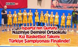 Nazmiye Demirel Kız Basketbol Takımı Türkiye Şampiyonası Finalinde