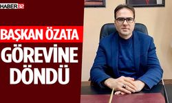 Başkan Özata görevine döndü
