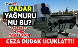 50 Dakikada 4 Kez Yakalandı, Ceza Dudak Uçuklattı!