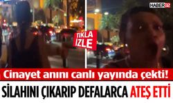 Cinayet Anını Canlı Yayında Çekti! Silahını Çıkarıp Defalarca Ateş Etti