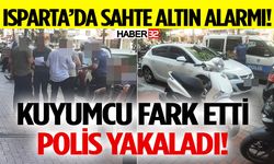 Kuyumcuya Sahte Altın Satmaya Çalışırken Yakalandılar
