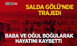 Baba ve Oğul Boğularak Hayatını Kaybetti