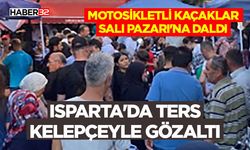 Motosikletli Kaçaklar Salı Pazarı'na Daldı