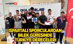 Ispartalı Sporculardan Bilek Güreşinde Türkiye Dereceleri