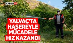 Yalvaç’ta Haşereyle Mücadele Hız Kazandı