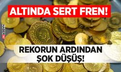 Altında Sert Fren! Rekorun Ardından Şok Düşüş!