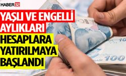 Yaşlı Ve Engelli Aylıkları Hesaplara Yatırılmaya Başlandı