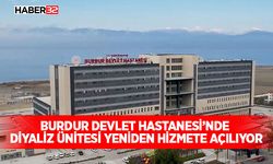 Burdur Devlet Hastanesi’nde Diyaliz Ünitesi Yeniden Hizmete Açılıyor