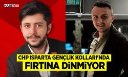 CHP Isparta Gençlik Kolları'nda Fırtına Dinmiyor