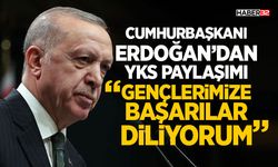 Cumhurbaşkanı Erdoğan’dan YKS Paylaşımı